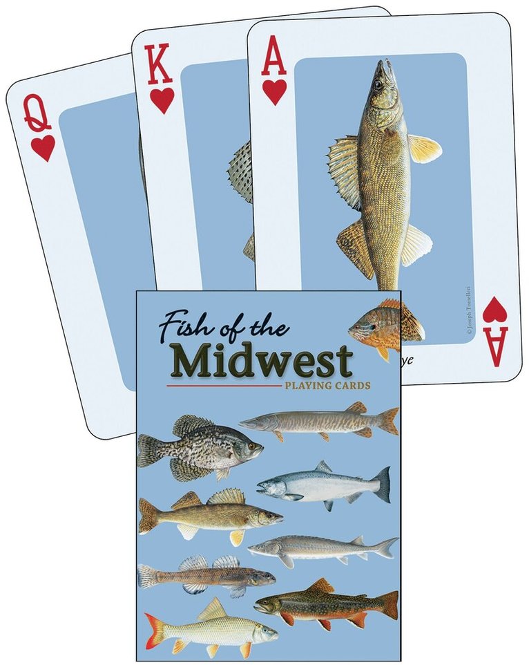 Dave Bosanko - Fish of the Midwest Playing Cards, Övrigt