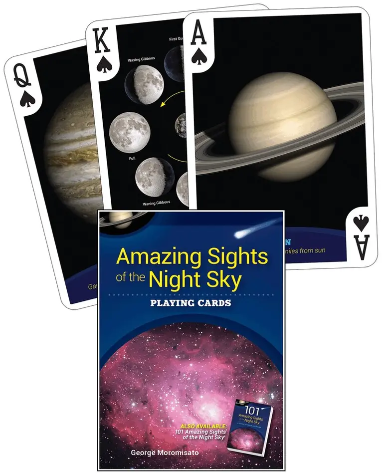 George Moromisato - Amazing Sights of the Night Sky Playing Cards. Tillgänglighet: Tillfälligt slut