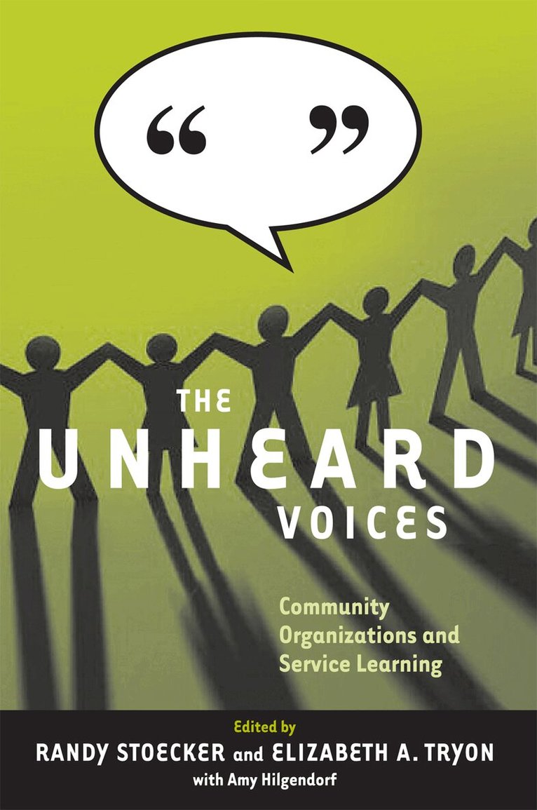 Randy Stoecker, Elizabeth A. Tryon - Unheard Voices, Inbunden. Tillgänglighet: Tillfälligt slut