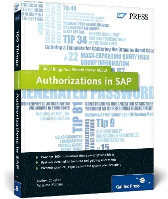 Andrea Cavalleri, Massimo Manara - Authorizations in SAP, Häftad