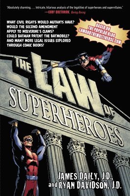 James Daily, Ryan Davidson - The Law of Superheroes, Häftad