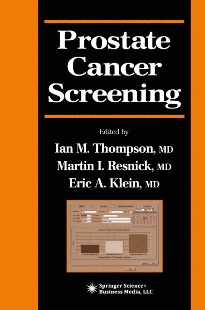 Eric A. Klein, Martin I. Resnick - Prostate Cancer Screening, E-bok