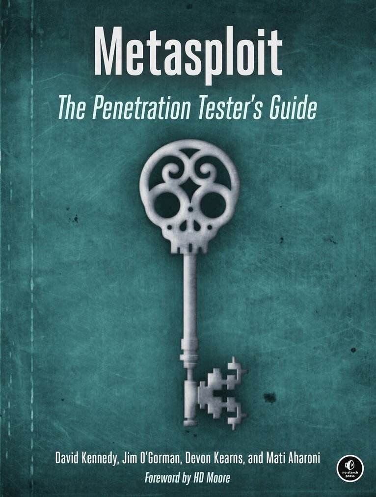 David Kennedy - Metasploit, Häftad