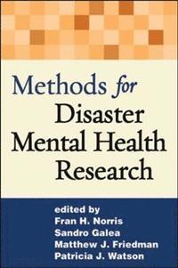 Methods for Disaster Mental Health Research
