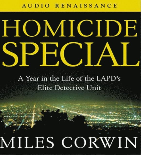 Miles Corwin - Homicide Special, Ljudbok