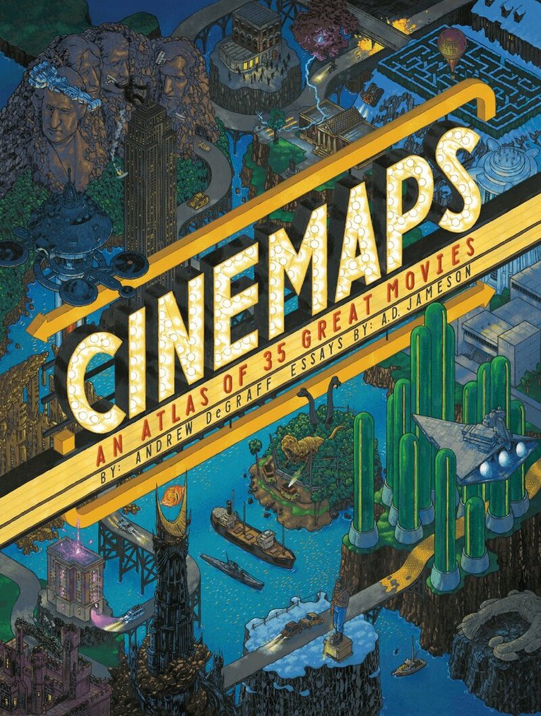 Andrew DeGraff, A.D. Jameson - Cinemaps, Inbunden
