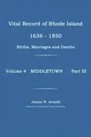 James N Arnold - Vital Record of Rhode Island 1636-1850, Häftad. Tillgänglighet: Lägg i varukorg