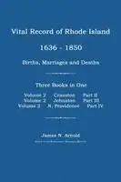 James N Arnold - Vital Record of Rhode Island 1636-1850, Häftad. Tillgänglighet: Lägg i varukorg