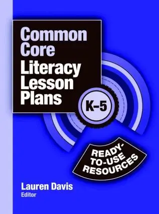 Lauren Davis, Lauren Davis - Common Core Literacy Lesson Plans, Häftad. Tillgänglighet: Lägg i varukorg