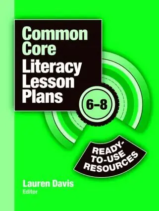 Lauren Davis, Lauren Davis - Common Core Literacy Lesson Plans, Häftad. Tillgänglighet: Lägg i varukorg