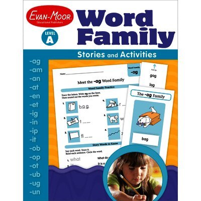 Evan-Moor Educational Publishers - Word Family Stories & Activities Level A, Häftad