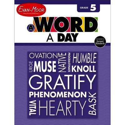 Evan-Moor Educational Publishers - A Word A Day Grade 5, Häftad