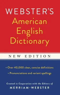 Webster's American English Dictionary, New Edition