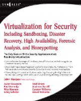 John Hoopes - Virtualization for Security, Häftad