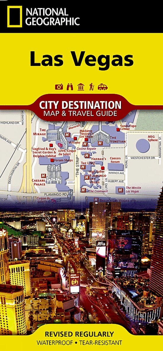 Nat Geo Maps - Las Vegas Map, Övrigt