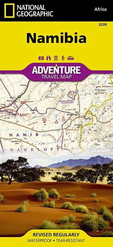 Nat Geo Maps, Geographic National - Namibia Map, Övrigt