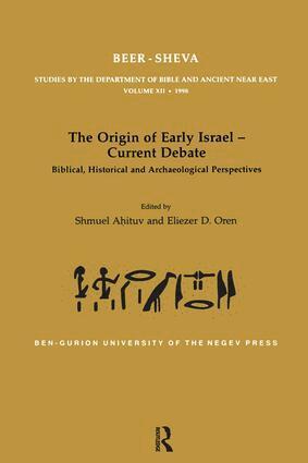 Shmuel Ahituv, Eliezar Oren - Origin of Early Israel-Current Debate, Inbunden. Tillgänglighet: Lägg i varukorg