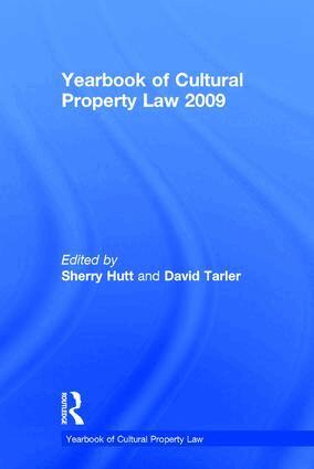 Sherry Hutt, David Tarler - Yearbook of Cultural Property Law 2009, Inbunden