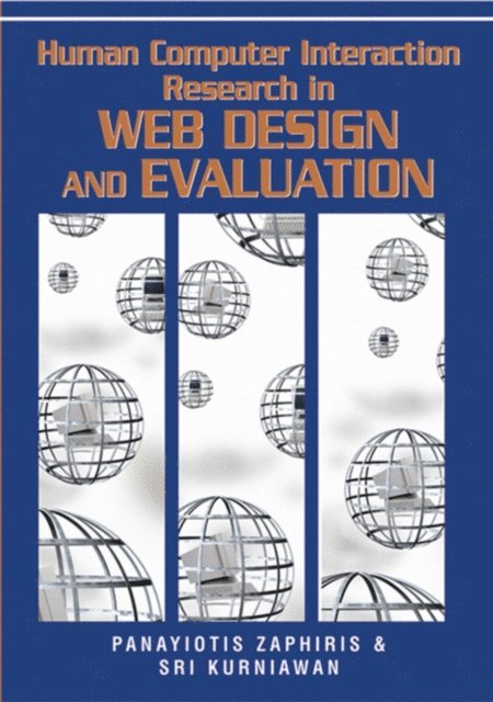 Sri Kurniawan, Panayiotis Zaphiris - Human Computer Interaction Research in Web Design and Evaluation, E-bok