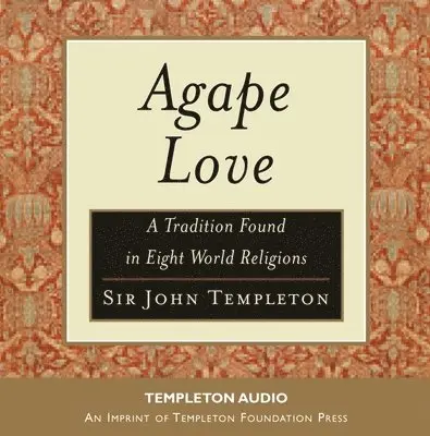 John Templeton - Agape Love, CD-bok. Tillgänglighet: Tillfälligt slut