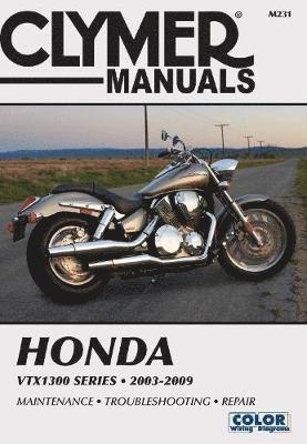 Haynes Publishing - Honda VTX1300 Series Motorcycle (2003-2009) Service Repair Manual, Häftad