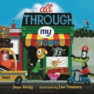 Jean Reidy - All Through My Town, Inbunden. Tillgänglighet: Tillfälligt slut