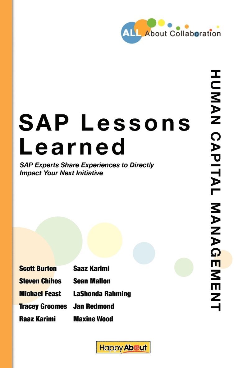 LaShonda Rahming, Scott Burton, Steven Chihos - SAP Lessons Learned--Human Capital Management, Häftad