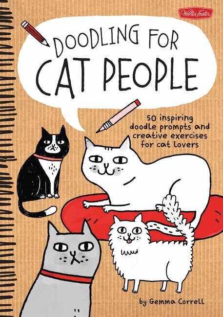 Gemma Correll - Doodling for Cat People, Häftad