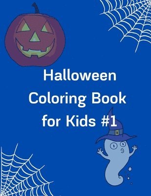 R. Jane - Halloween Coloring Book for Kids #1, Häftad