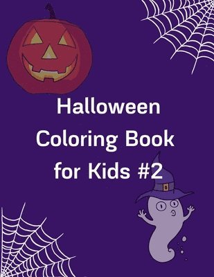 R. Jane - Halloween Coloring Book for Kids #2, Häftad
