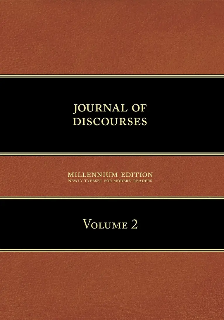 Brigham Young - Journal of Discourses, Volume 2, Häftad. Tillgänglighet: Lägg i varukorg