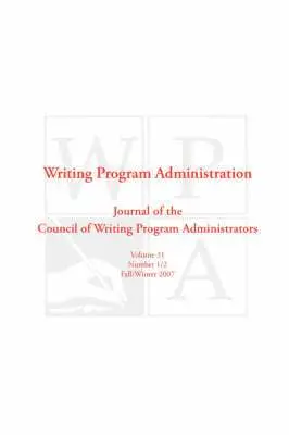 Writing Program Administrators Council - Wpa, Häftad. Tillgänglighet: Lägg i varukorg