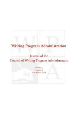 Writing Program Administrators Council - Wpa, Häftad. Tillgänglighet: Lägg i varukorg