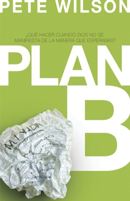 Pete Wilson - Plan B, E-bok