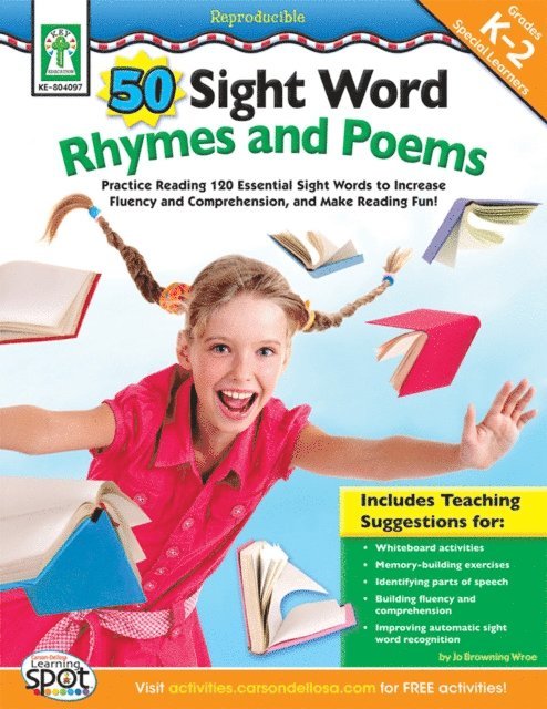 Jo Browning-Wroe - 50 Sight Word Rhymes and Poems, Grades K - 2, E-bok