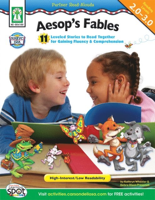 Debra Olson Pressnall, Kathryn Wheeler - Aesop's Fables, Grades 2 - 5, E-bok