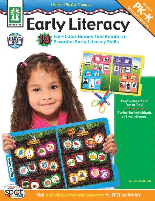 Pamela K. Hill - Color Photo Games: Early Literacy, Grades PK - K, E-bok. Tillgänglighet: Lägg i varukorg