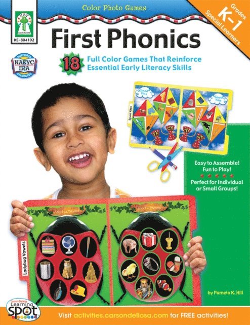 Pamela K. Hill - Color Photo Games: First Phonics, Grades K - 1, E-bok. Tillgänglighet: Lägg i varukorg