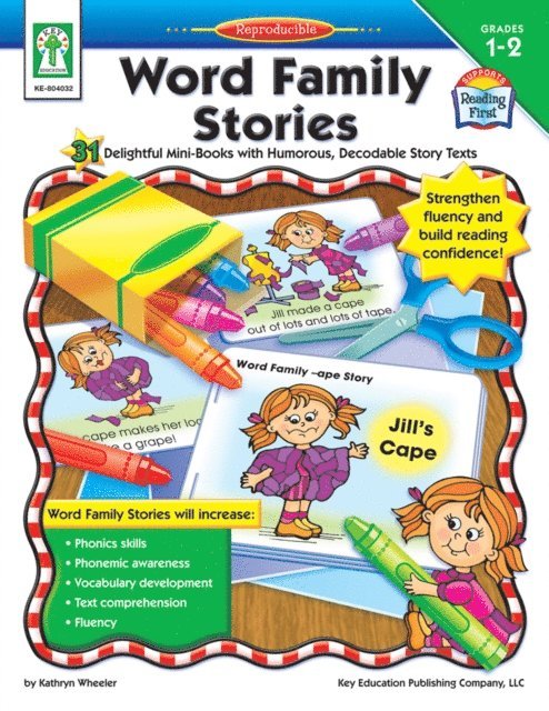 Kathryn Wheeler - Word Family Stories, Grades 1 - 2, E-bok