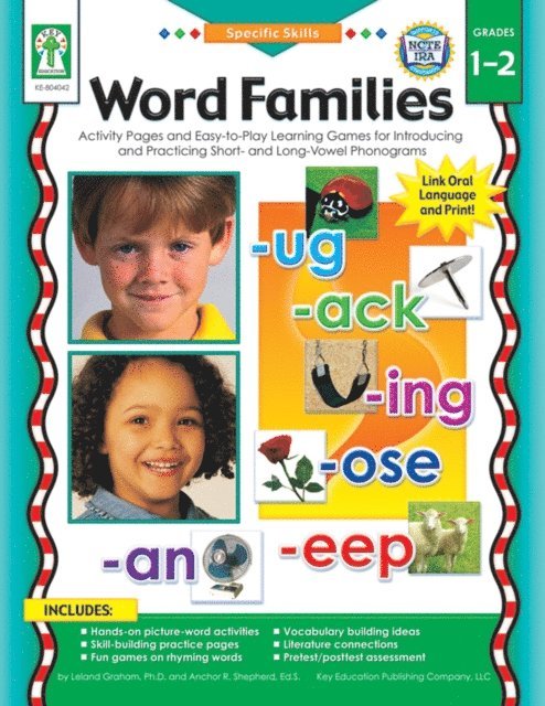 Anchor R. Shepherd, Leland Graham - Word Families, Grades 1 - 2, E-bok. Tillgänglighet: Lägg i varukorg