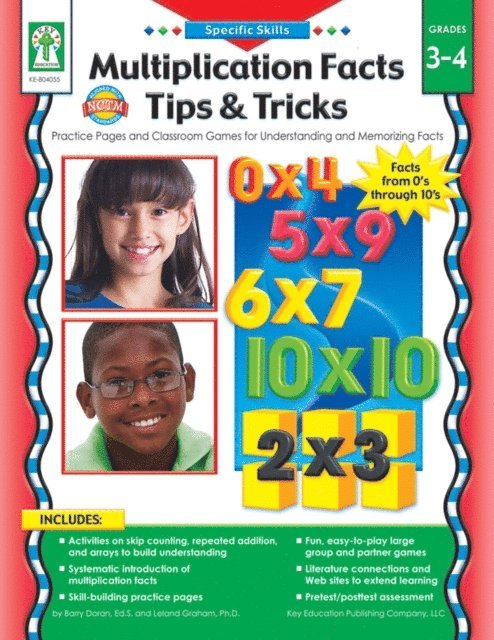 Leland Graham, Barry Doran - Multiplication Facts Tips and Tricks, Grades 3 - 4, E-bok. Tillgänglighet: Lägg i varukorg