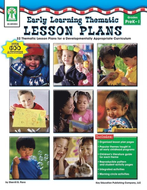 Sherrill B. Flora - Early Learning Thematic Lesson Plans, Grades PK - 1, E-bok