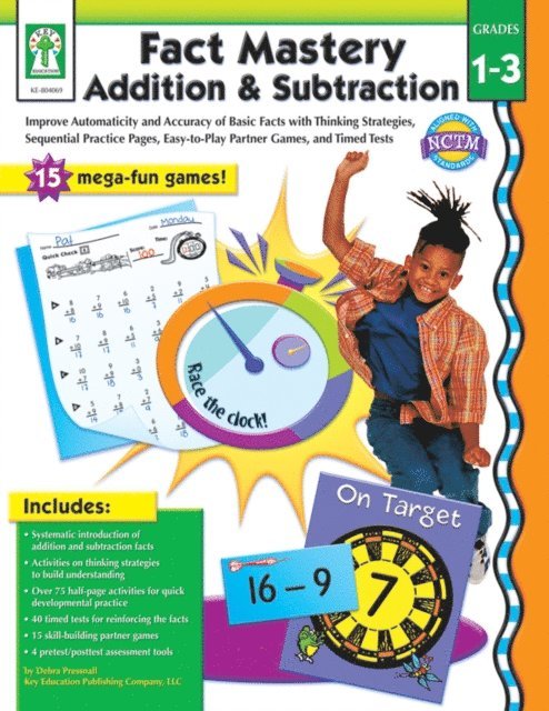 Karen Seberg - Fact Mastery: Addition & Subtraction, Grades 1 - 3, E-bok. Tillgänglighet: Lägg i varukorg