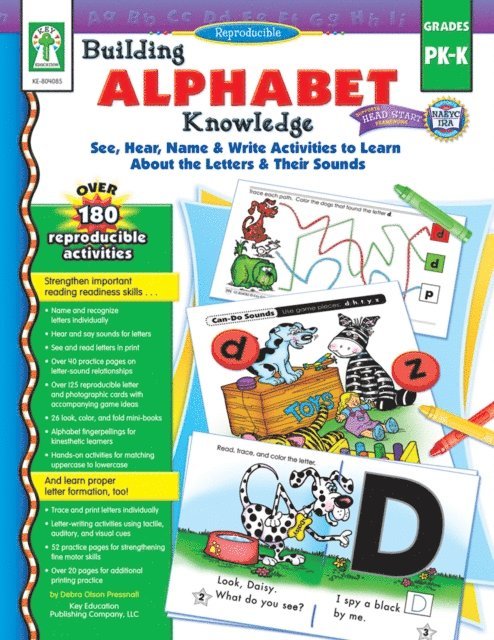 Debra Olson Pressnall - Building Alphabet Knowledge, Grades PK - K, E-bok