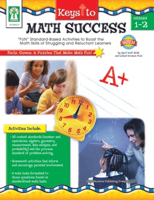 April Duff, Leland Graham - Keys to Math Success, Grades 1 - 2, E-bok. Tillgänglighet: Lägg i varukorg