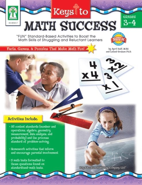 April Duff, Leland Graham - Keys to Math Success, Grades 3 - 4, E-bok. Tillgänglighet: Lägg i varukorg