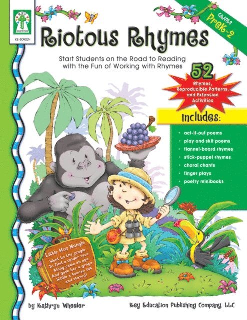 Kathryn Wheeler - Riotous Rhymes, Grades PK - 2, E-bok