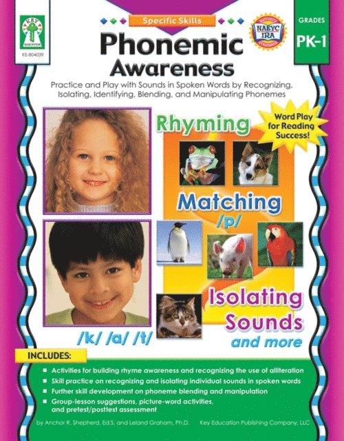 Anchor R. Shepherd, Leland Graham - Phonemic Awareness, Grades PK - 1, E-bok. Tillgänglighet: Lägg i varukorg