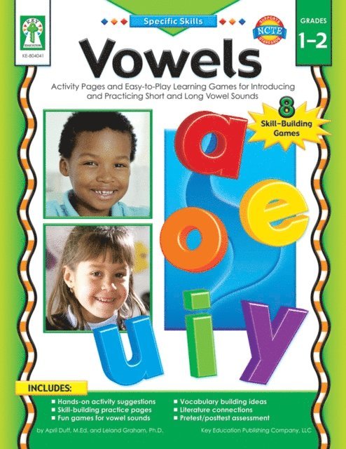 April Duff, Leland Graham - Vowels, Grades 1 - 2, E-bok. Tillgänglighet: Lägg i varukorg