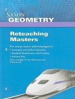Saxon Publishers - Saxon Geometry Reteaching Masters, Häftad